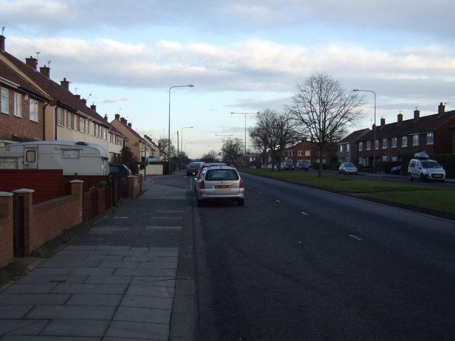 Houses on Marsh House Avenue, Billingham